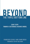 Cover: Beyond the Triple Bottom Line - MIT Press
