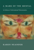 Cover: A Mark of the Mental - MIT Press
