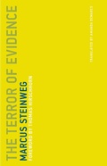 Cover: The Terror of Evidence - MIT Press