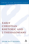 Cover: Early Christian Rhetoric and 2 Thessalonians - Sheffield Academic Press