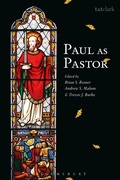 Cover: Paul as Pastor - T.& T.Clark Ltd