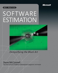 Enlarge image Cover: Software Estimation - Microsoft Press