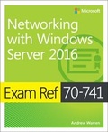 Cover: Exam Ref 70-741 Networking with Windows Server 2016 - Microsoft Press