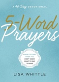 Cover: 5-Word Prayers - Harvest House Publishers