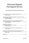 Cover: Reformed Baptist Theological Review III - Reformed Baptist Academic Press