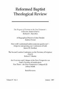 Cover: Reformed Baptist Theological Review IV - Reformed Baptist Academic Press