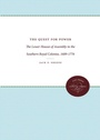 Cover: The Quest for Power - Omohundro Institute and UNC Press