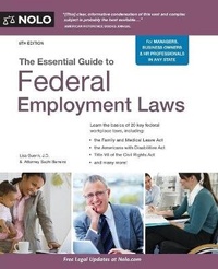 Enlarge image Cover: The Essential Guide to Federal Employment Laws - NOLO