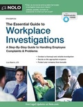 Cover: The Essential Guide to Workplace Investigations - NOLO