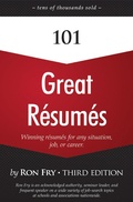 Cover: 101 Great R&eacute;sum&eacute;s - Open Road Media