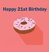 Abbildung von: Happy 21st Birthday Guest Book (Hardcover) - Lulu and Bell