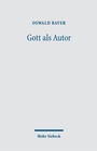 Cover: Gott als Autor - Mohr Siebeck