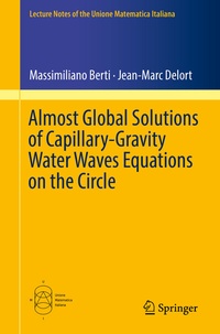 Abbildung von: Almost Global Solutions of Capillary-Gravity Water Waves Equations on the Circle - Springer