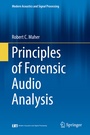 Cover: Principles of Forensic Audio Analysis - Springer
