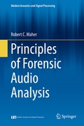 Cover: Principles of Forensic Audio Analysis - Springer