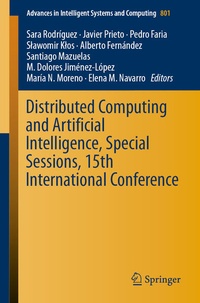 Enlarge image Cover: Distributed Computing and Artificial Intelligence, Special Sessions, 15th International Conference - Springer