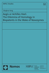 Abbildung von: Aegis or Achilles Heel: The Dilemma of Homology in Biopatents in the Wake of Novozymes - Nomos