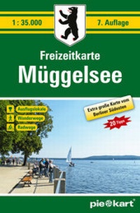 Abbildung von: Freizeitkarte Müggelsee 1 : 35.000 - PIEKART