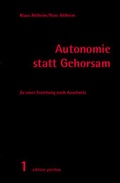 Cover: Autonomie statt Gehorsam - Verlag Klemm+Oelschl&auml;ger