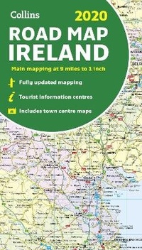 Abbildung von: 2020 Collins Map of Ireland - Collins
