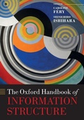 Cover: The Oxford Handbook of Information Structure - Oxford University Press