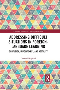 Abbildung von: Addressing Difficult Situations in Foreign-Language Learning - Routledge