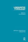 Cover: Linguistic Typology - Routledge