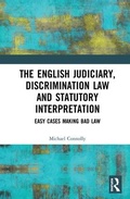 Cover: The Judiciary, Discrimination Law and Statutory Interpretation - Routledge