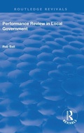 Cover: Performance Review in Local Government - Routledge