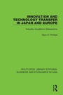 Cover: Innovation and Technology Transfer in Japan and Europe - Routledge