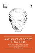 Cover: Making Use of Deleuze in Planning - Routledge