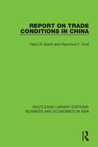 Abbildung von: Report on Trade Conditions in China - Routledge