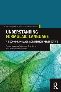 Abbildung von: Understanding Formulaic Language - Routledge