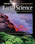Cover: Glencoe Earth Science: Geology, the Environment, and the Universe, Teacher Wraparound Edition - McGraw-Hill Professional