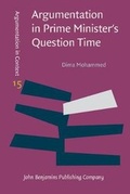 Cover: Argumentation in Prime Minister's Question Time - John Benjamins Publishing Co