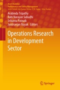 Cover: Operations Research in Development Sector - Springer