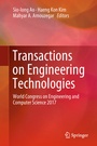 Cover: Transactions on Engineering Technologies - Springer