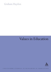 Enlarge image Cover: Values in Education - Continuum Publishing Corporation