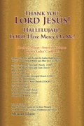 Cover: Thank You Lord Jesus! Hallelujah! Lord Have Mercy on Me! - Xlibris Us