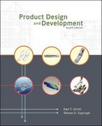 Enlarge image Cover: Product Design and Development - McGraw-Hill Professional