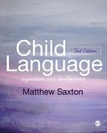 Cover: Child Language - SAGE Publications Ltd