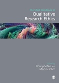 Cover: The SAGE Handbook of Qualitative Research Ethics - SAGE Publications Ltd
