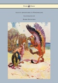 Cover: Alice's Adventures in Wonderland - Illustrated by Harry Rountree - Read Books Ltd.