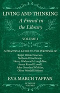 Cover: Living and Thinking - A Friend in the Library - Read Books Ltd.
