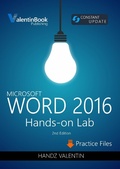 Cover: Word 2016 Hands-On Lab - Babelcube Inc.