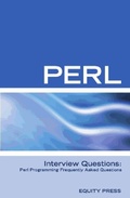 Cover: Perl Interview Questions: Perl Programming FAQ - Equity Press