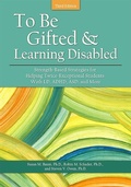 Cover: To Be Gifted and Learning Disabled - Prufrock Press