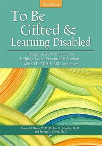 Enlarge image Cover: To Be Gifted and Learning Disabled - Prufrock Press