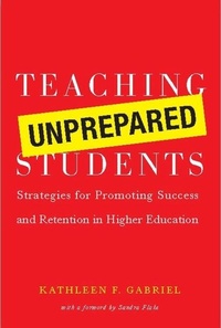 Enlarge image Cover: Teaching Unprepared Students - Stylus Publishing