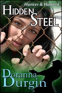 Enlarge image Cover: Hidden Steel (Hunter & Hunted, #1) - Blue Hound Visions